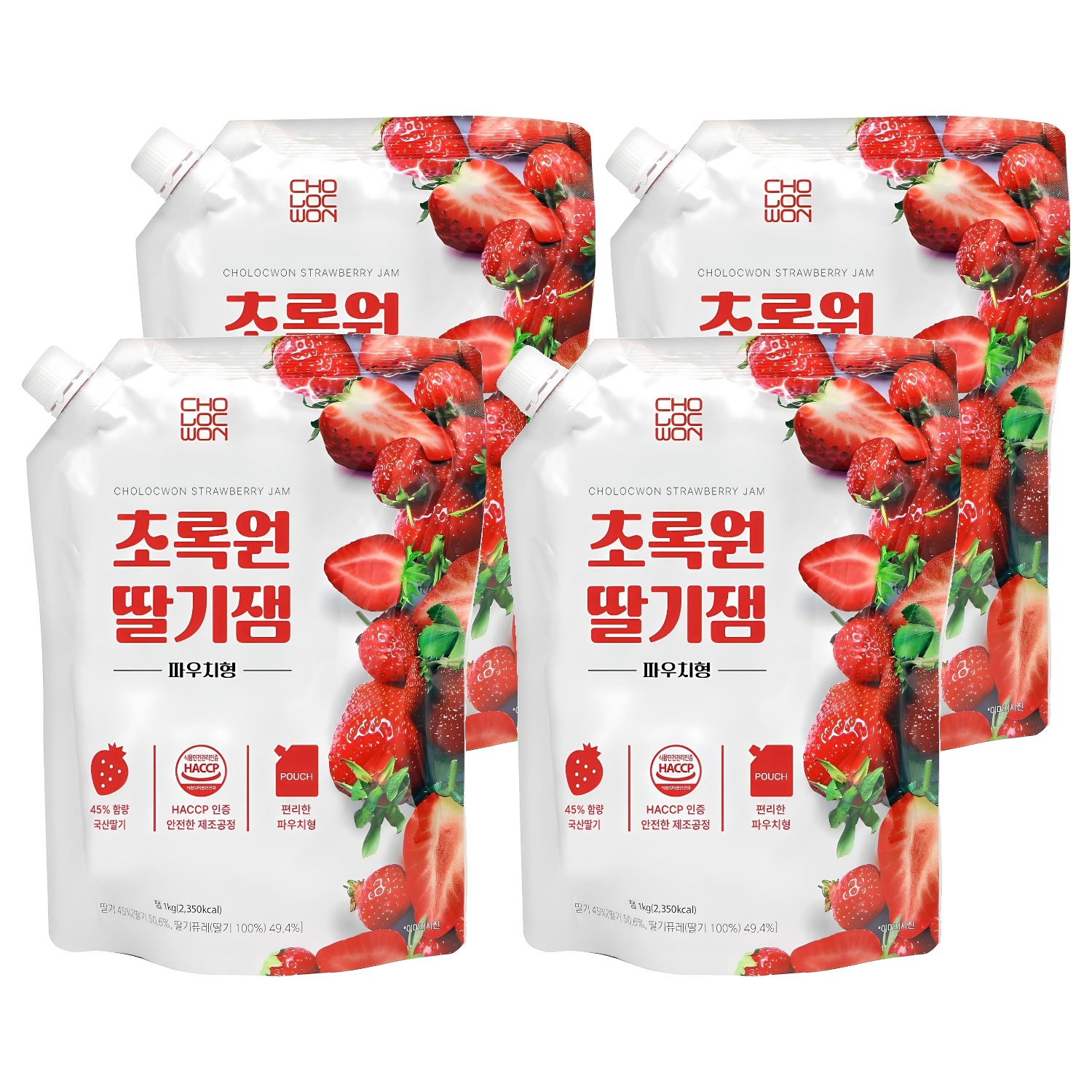초록원 딸기잼 파우치형 26,540원