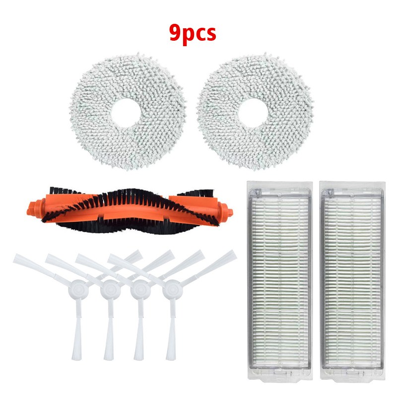 로봇 청소기 메인 브러시 + 사이드 브러시 + 고효율 공기 필터/대걸레 호환 샤오미 미가 X20 C101 C101US X20  부품 교체 11,300원