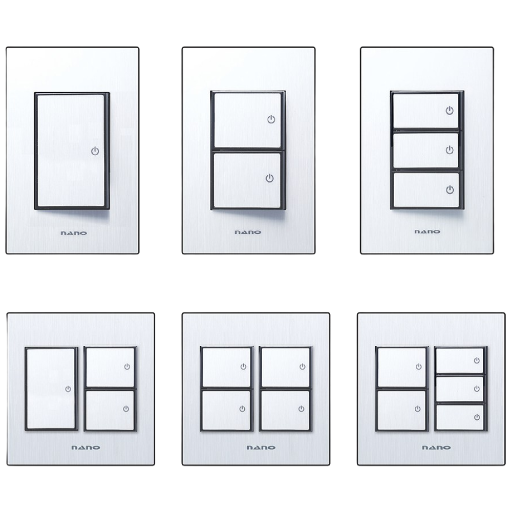 나노전기 아트2 스위치 블랙 1구 2구 3구 4구 5구 6구 단로 1로, 1개 3,030원