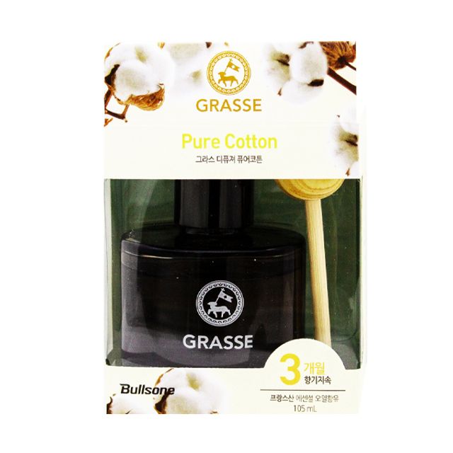 불스원 그라스 디퓨저 퓨어코튼 105ml, 땡큐! 본상품선택, 1개 18,900원