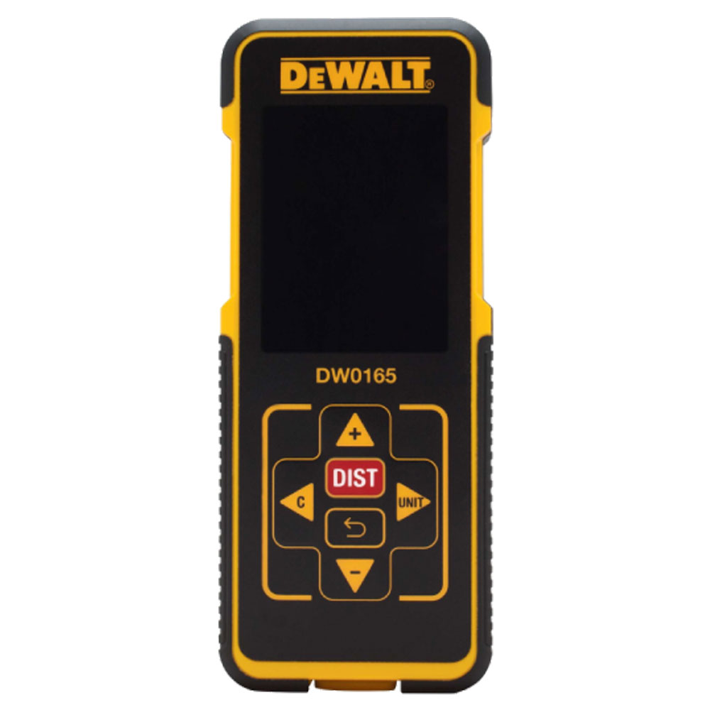 DEWALT 디월트정품 DW0165 레이저 거리측정기 50m 파우치포함 IP54방진방습 16가지 기능 105,200원