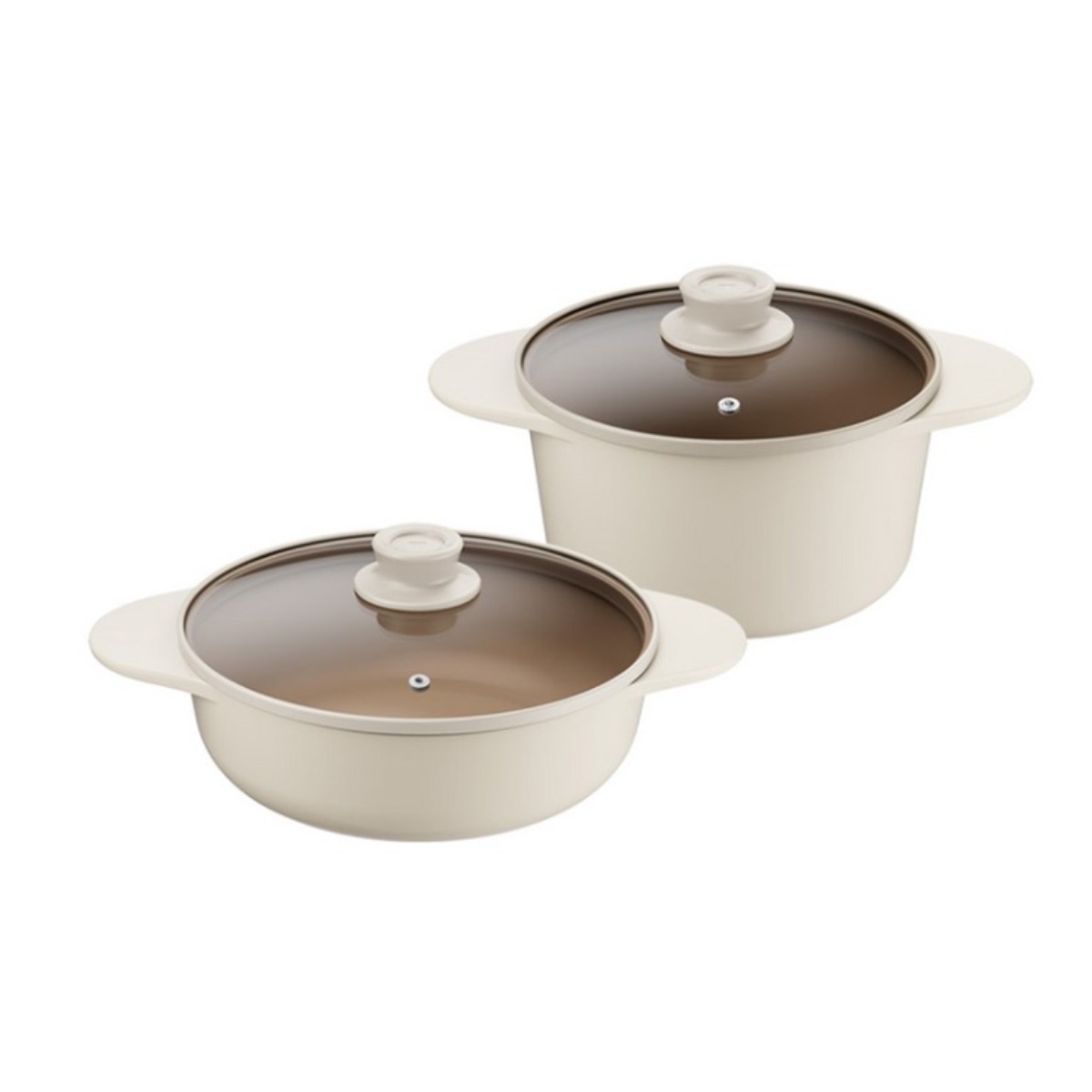 테팔 세라믹 인덕션 주물 아이콘 오트 밀크 편수 양수 전골냄비 2종 3종세트, 1세트, 09-냄비 2종(양수20+전골24), 밀크 113,000원