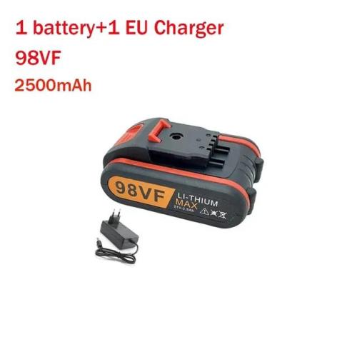 전동 공구용 범용 충전식 배터리 전기 스크루 드라이버 전기  드릴용 48VF98VF 21V 1500mAh 2500mAh 100 신제품 32,450원