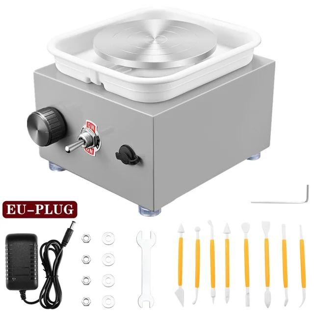 미니 도자기 휠 기계 클레이 도구 턴테이블 세라믹 성형 조각 작 43,500원