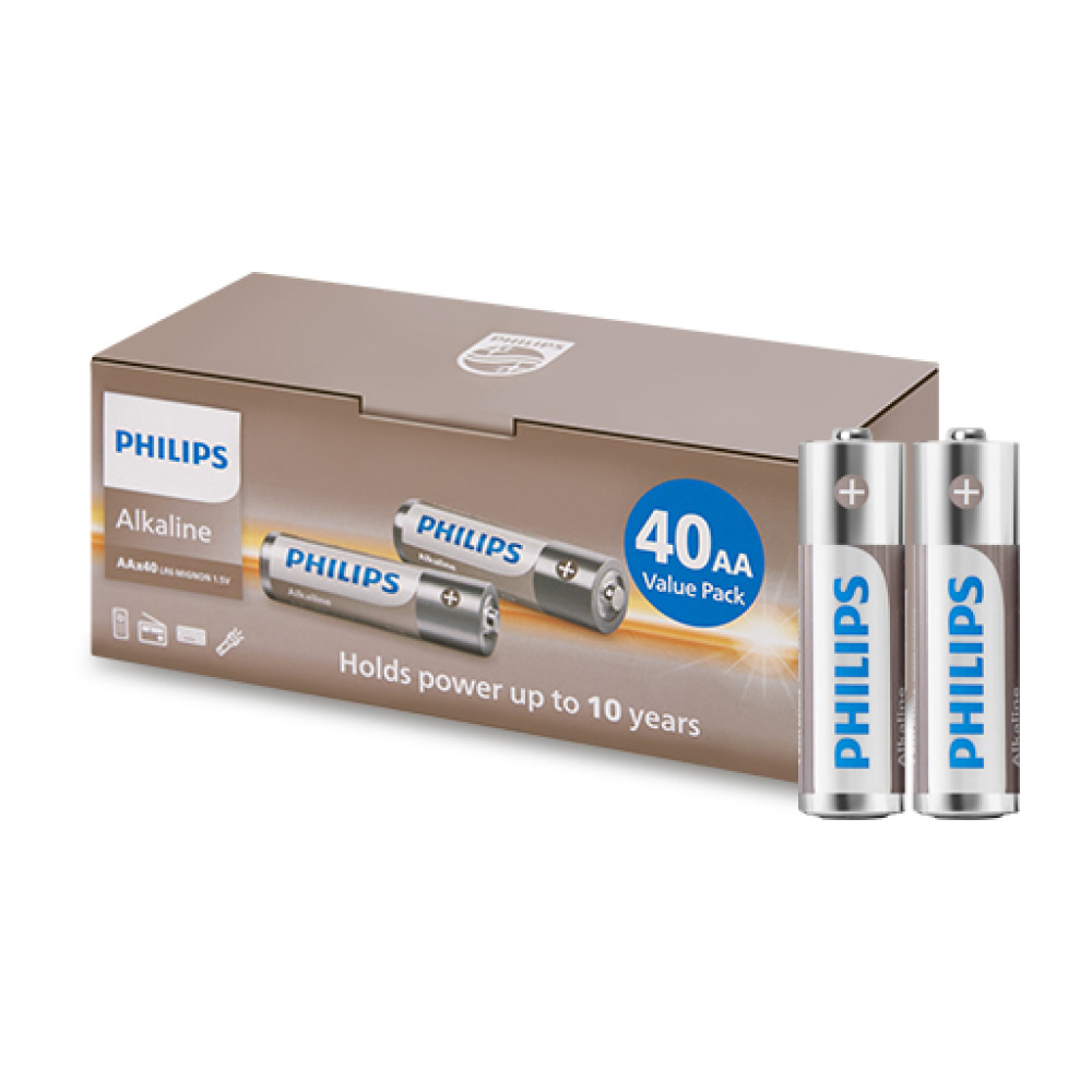 필립스 알카라인 AA 대용량 건전지 11,550원