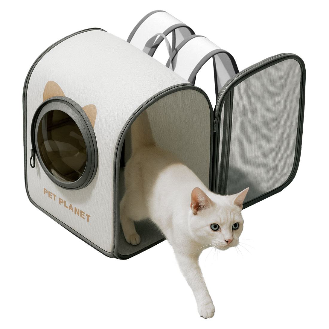 우아지오 반려동물 외출 책가방 3면투명 가방 24,500원