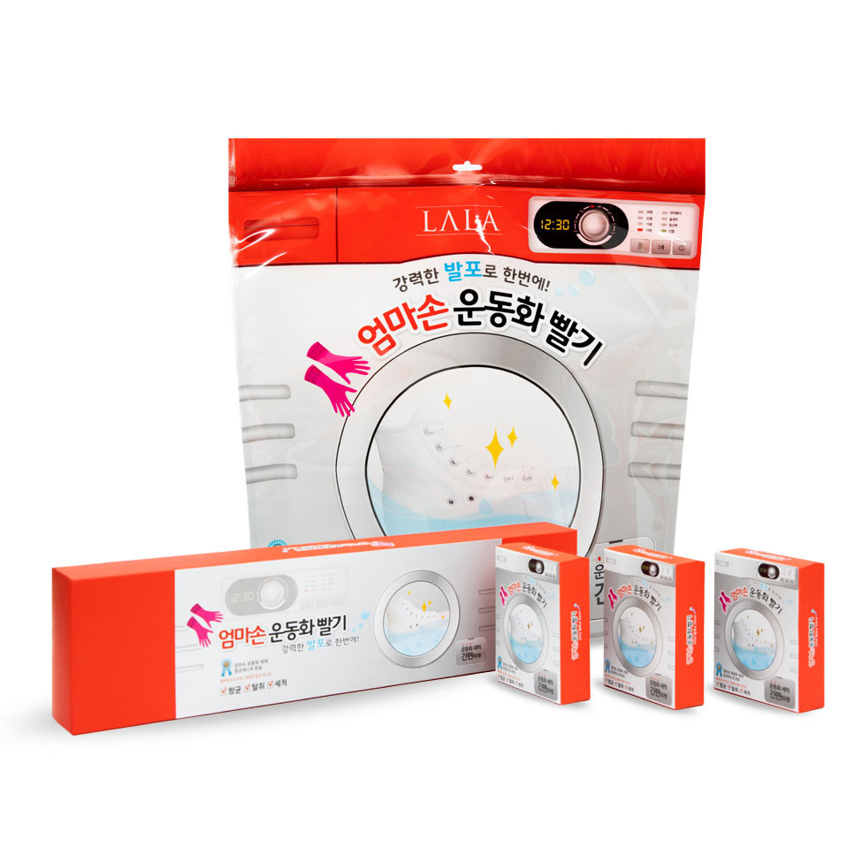 라라 로즈데이 20분만에 운동화 세탁 되는 엄마손 운동화빨래, 2세트 32,000원