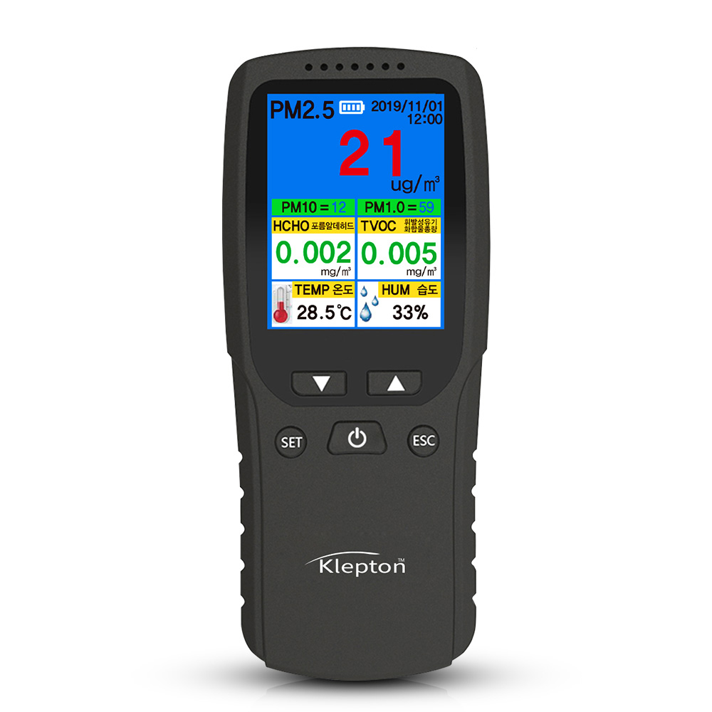 클렙튼 초미세먼지 측정기 KAD918H 96,000원