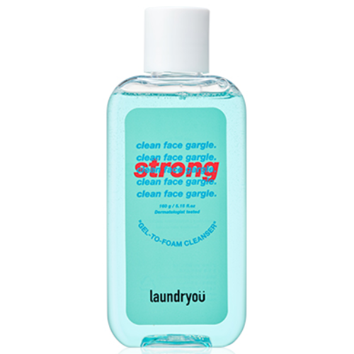 런드리유 클린 페이스 가글 젤투폼 클렌저 스트롱, 160g, 1개 18,700원
