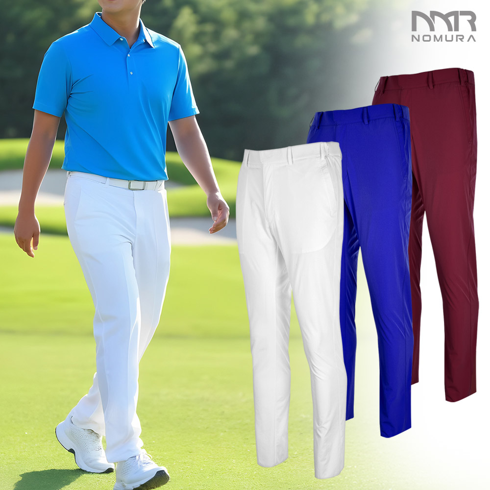 노무라골프 남성 여름 쿨 사방스판 허리밴드바지NR550 35,540원
