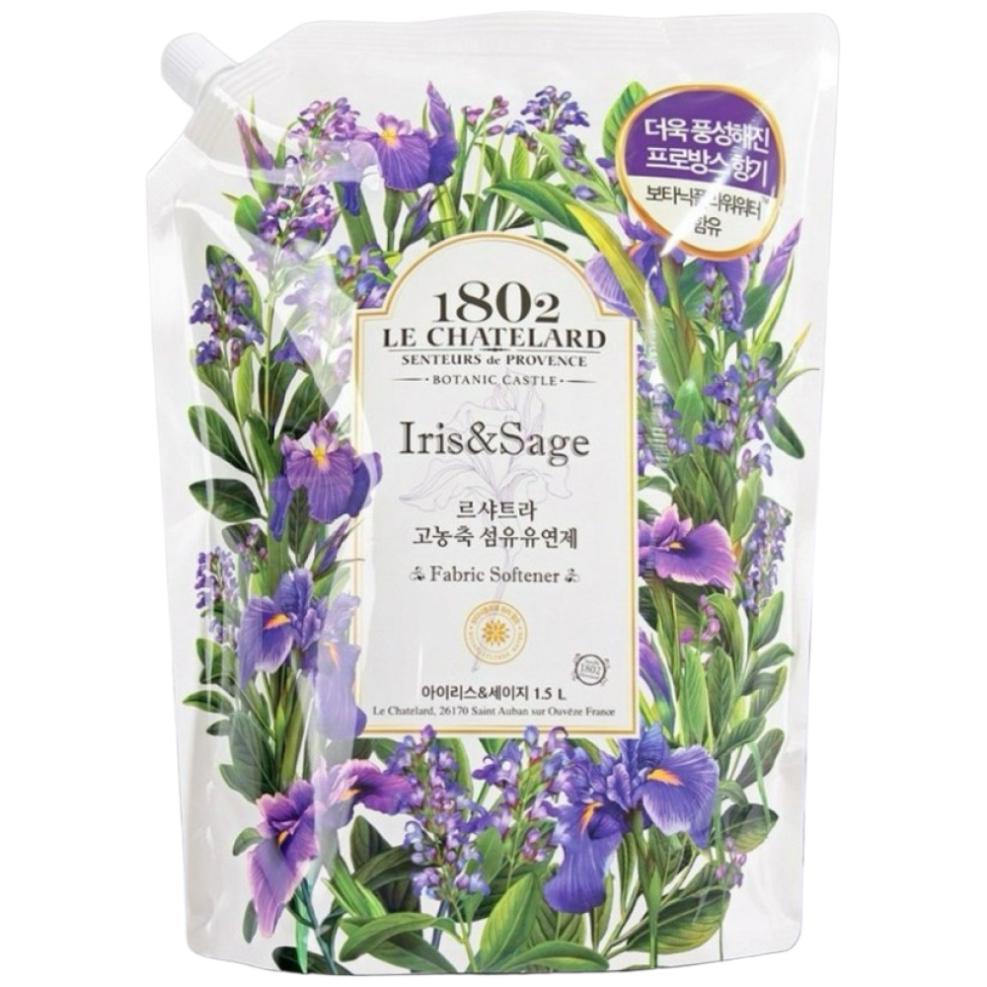 애경 르샤트라 보타닉 아이리스세이지 고농축섬유유연제 리필 1.5L, 6개, 1.5L 23,280원