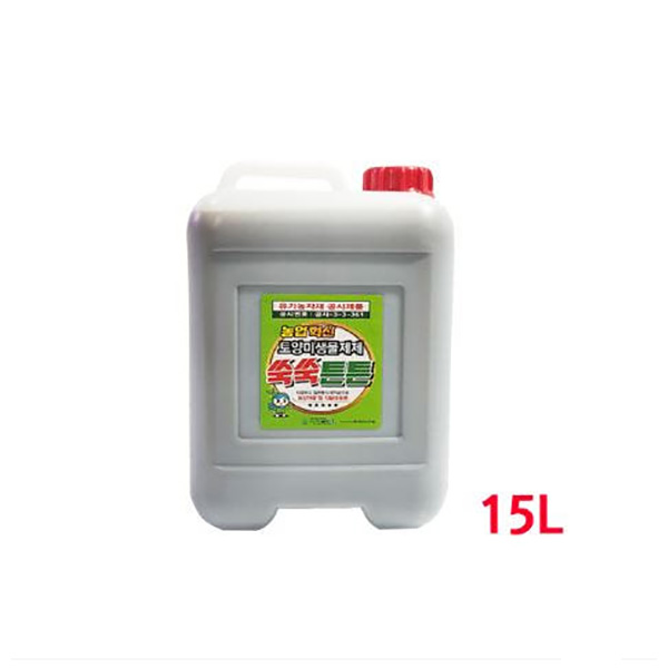 순수국산 / 쑥쑥튼튼 비료 / 친환경 / 무농약 / 토양미생물제제 15L 99,440원