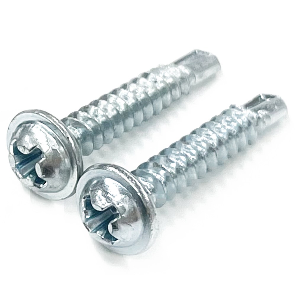 (유진코) 와샤붙이 양날피스 백색 직결 기리 나사 못 봉지, 1개 5,800원