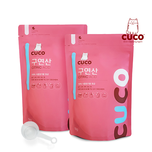 한내음 CUCO 구연산 베이직 가습기 세척 물때 청소 섬유유연제 7,600원