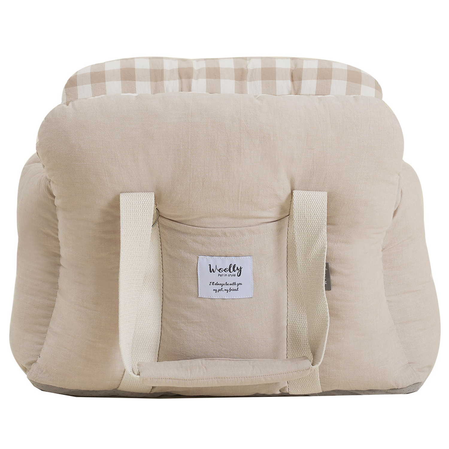 울리 반려동물 코튼 체크 구름 이동가방 39,010원