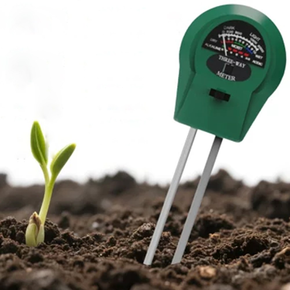 RYNOVEX 3in1 배터리가 필요없는 토양 PH 산도계 토양습도계 화분 식물 토양 측정기 온도 테스트 습도 다기능 디지털 수분 산도 조도 센서 테스터 7,200원