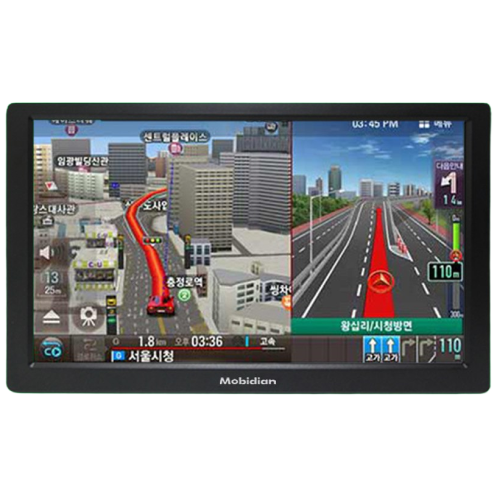 모비디안 i-8000 아이나비 3D 8인치 내비게이션 (삼성 정품 SD카드 32G+거치대+안테나) 229,000원