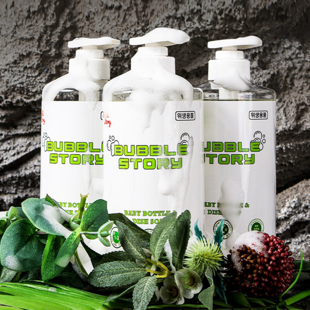 버블스토리 아기 안심 젖병세제, 3개, 700ml 23,800원