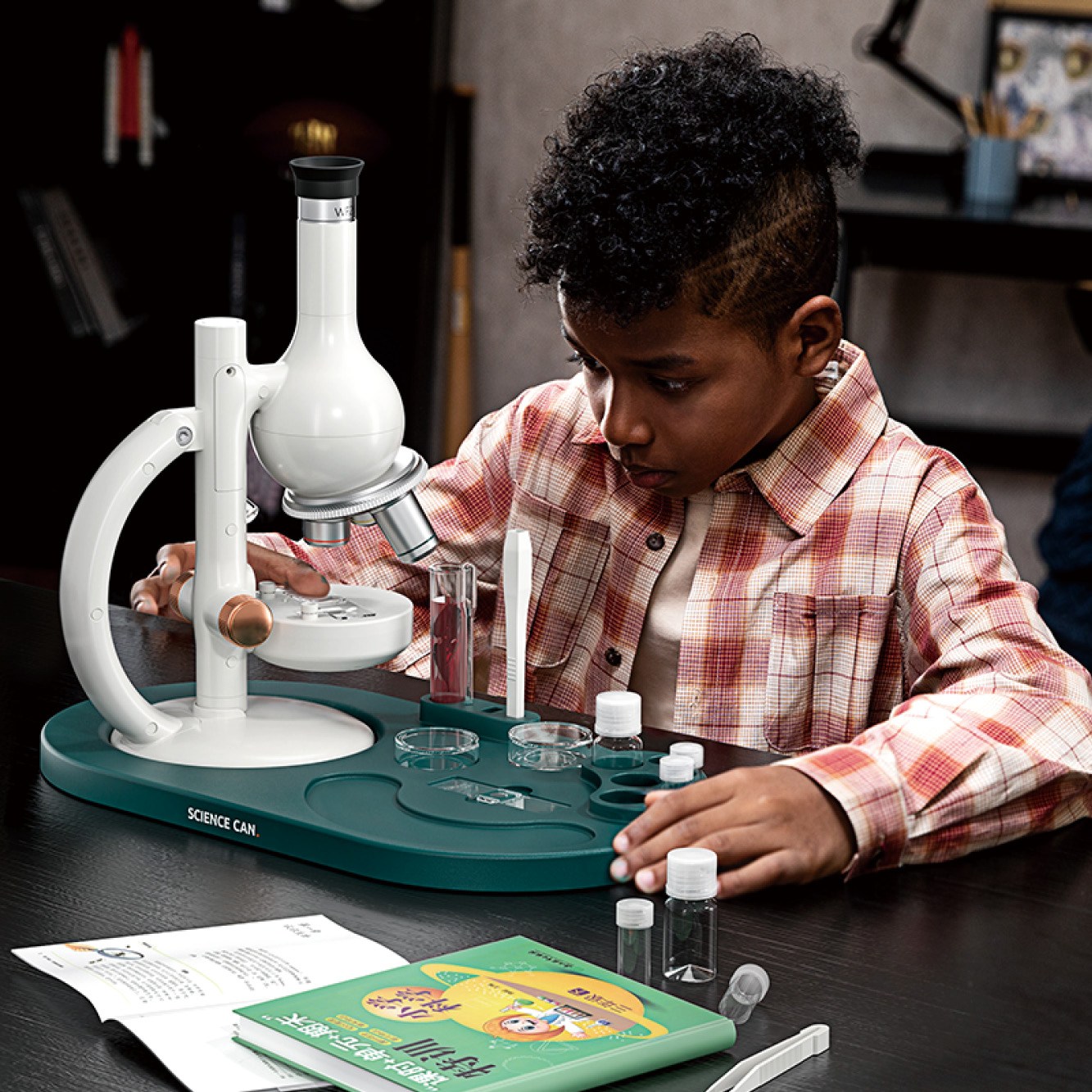 사이언스캔 1600배 고배율 광학현미경, 1세트 68,600원