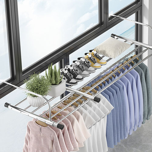 무타공마켓 공간활용 창틀 이불 빨래건조대 튼튼한 스텐 접이식, 1개 29,190원