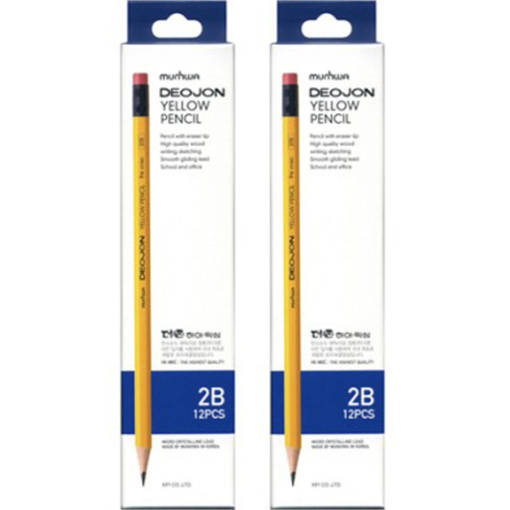 문화연필 더존 옐로우연필 5입 3,900원