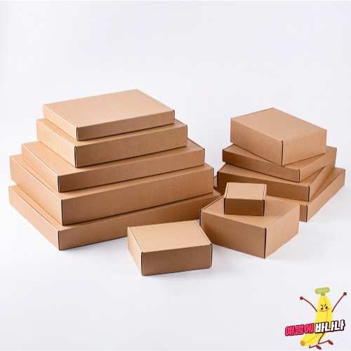 G형박스 소형 대형 큰 무지 포장박스 작은 크라프트 선물상자 600원