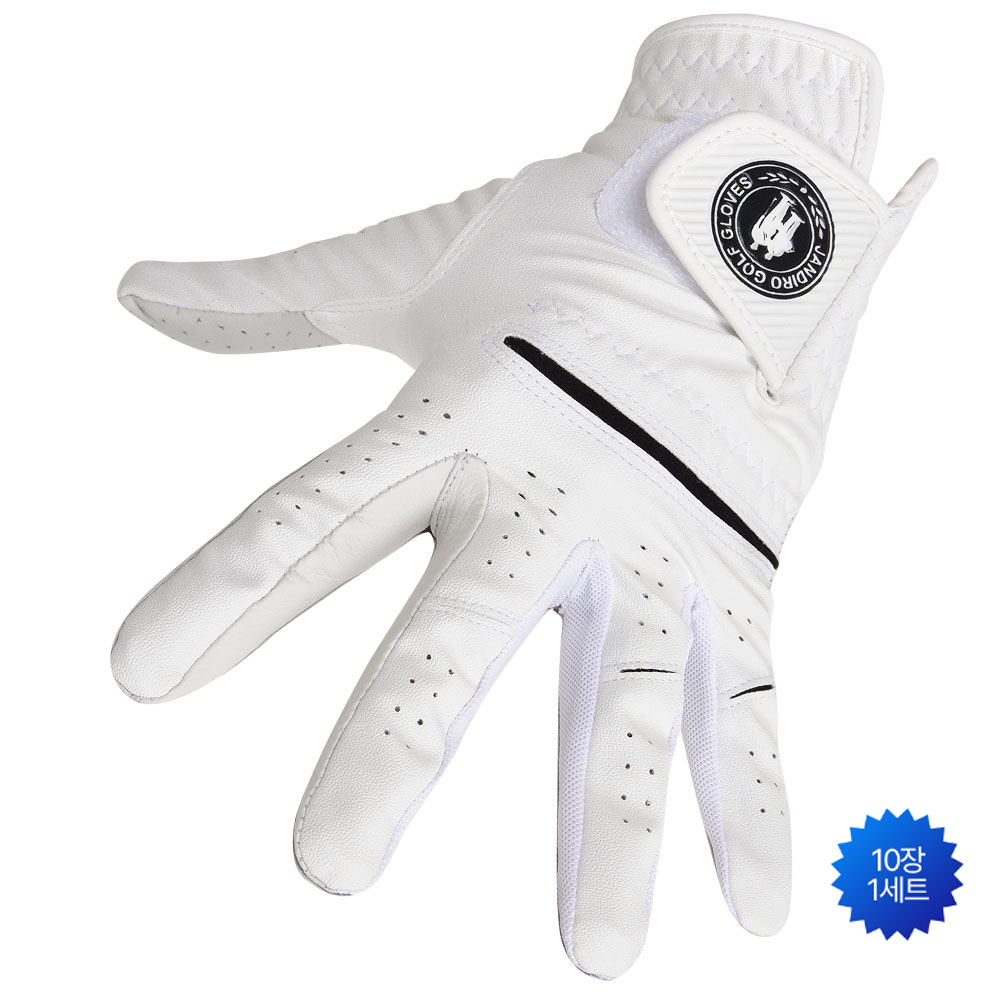[잔디로골프] 이중덧댐 천연양피 장갑 10장 1세트, 25호, 1세트 49,000원