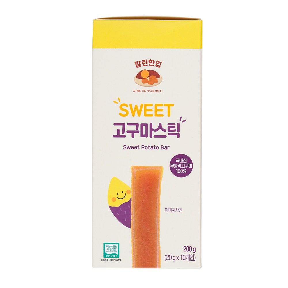 말린한입 SWEET 고구마스틱 200g 16,000원