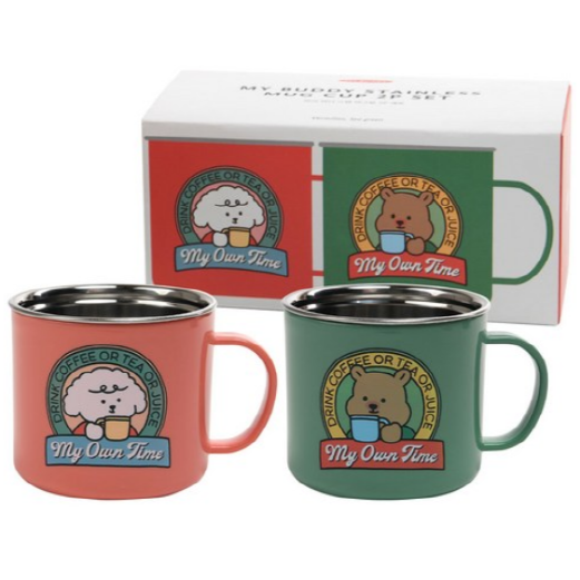 데일리라이크 마이 버디 스텐 머그컵 2종 세트 300ml 67,620원