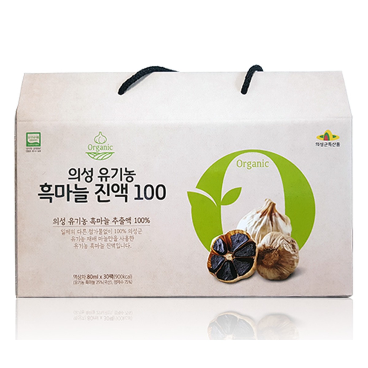유기농 흑마늘즙 [대성의성마늘] 의성 유기농 흑마늘진액100 (80ml*30포*1박스), 2.4L, 1개 54,200원