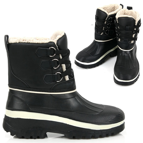 마이슈 230-285 초경량 EVA 남성여성용 털 패딩부츠 방한화 미끄럼방지 겨울장화 방수 방한부츠 23,900원