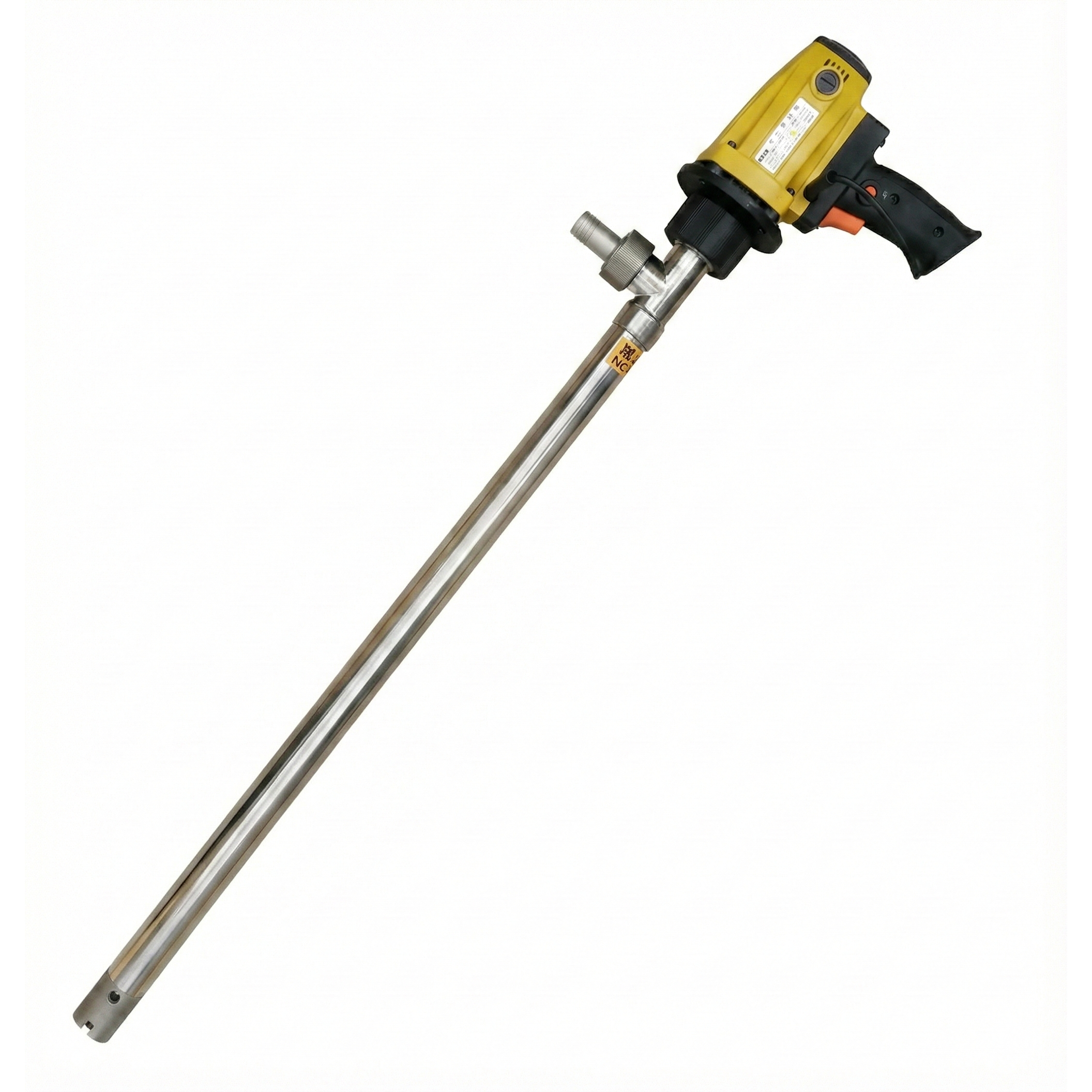 드럼플로우 자바라 전동 드럼 펌프 오일 디젤 화학 기름 드럼통, 1개, 1100W 고온용 파이프 (260도 고온 액체) 298,800원