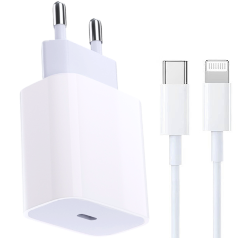 푸른빛 아이폰 애플 호환 고속 충전기 어댑터 + 8핀 케이블 2m 15,200원