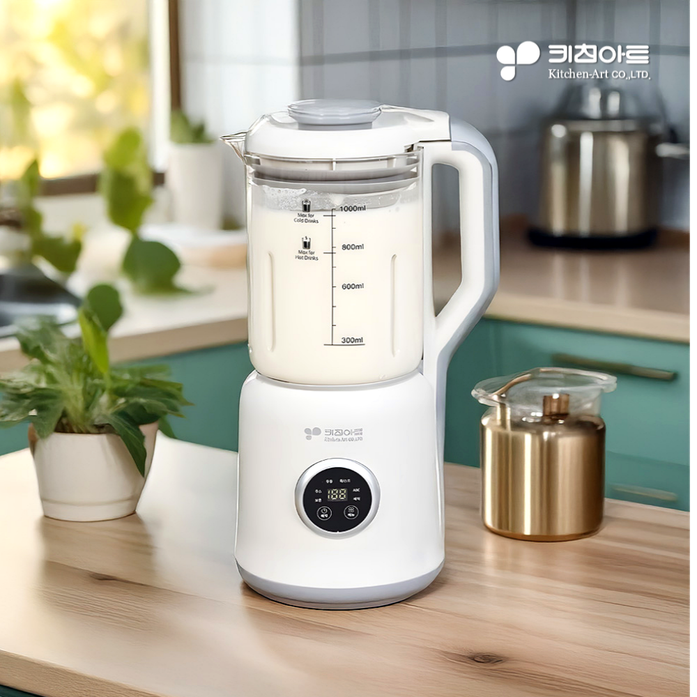 [KC인증] 키친아트 오보르 두유제조기 친환경 유리 가정용 두유기계 35,780원