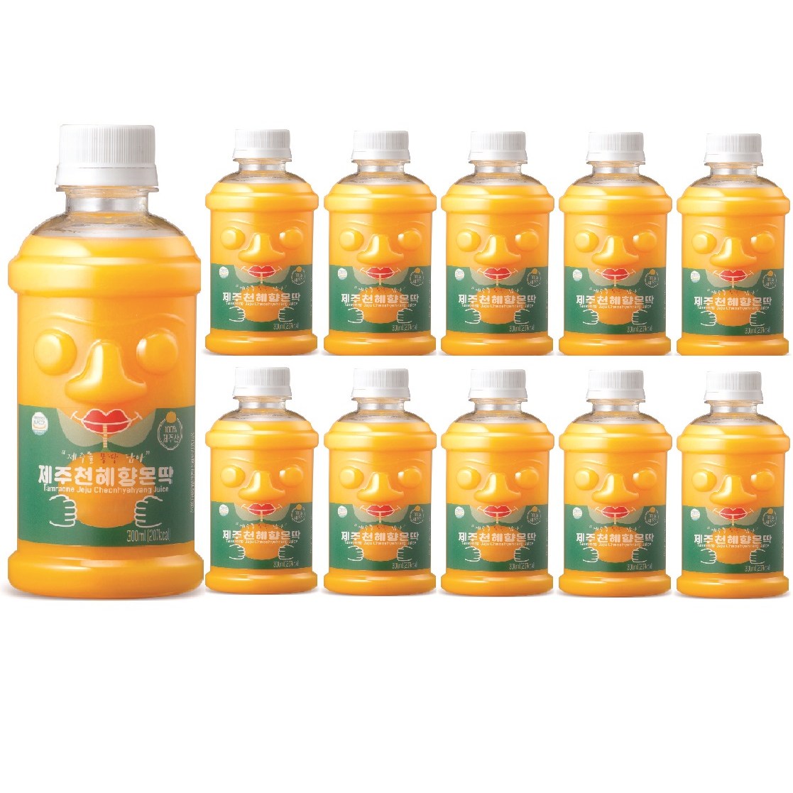 [탐라원] 본사직영 제주천혜향 몬딱 주스 300ml x 10개 25,800원