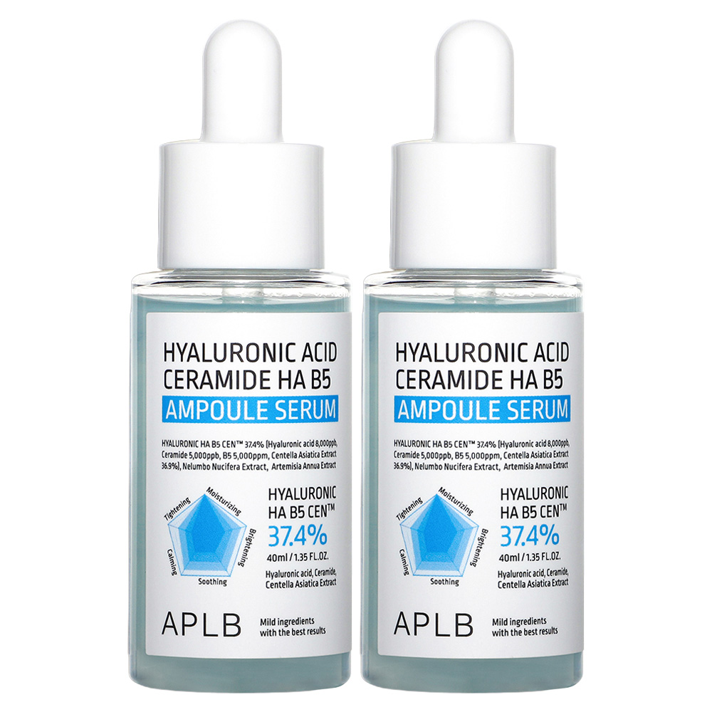APLB 히알루론산 세라마이드 HA B5 앰플 세럼, 40ml, 2개 29,800원