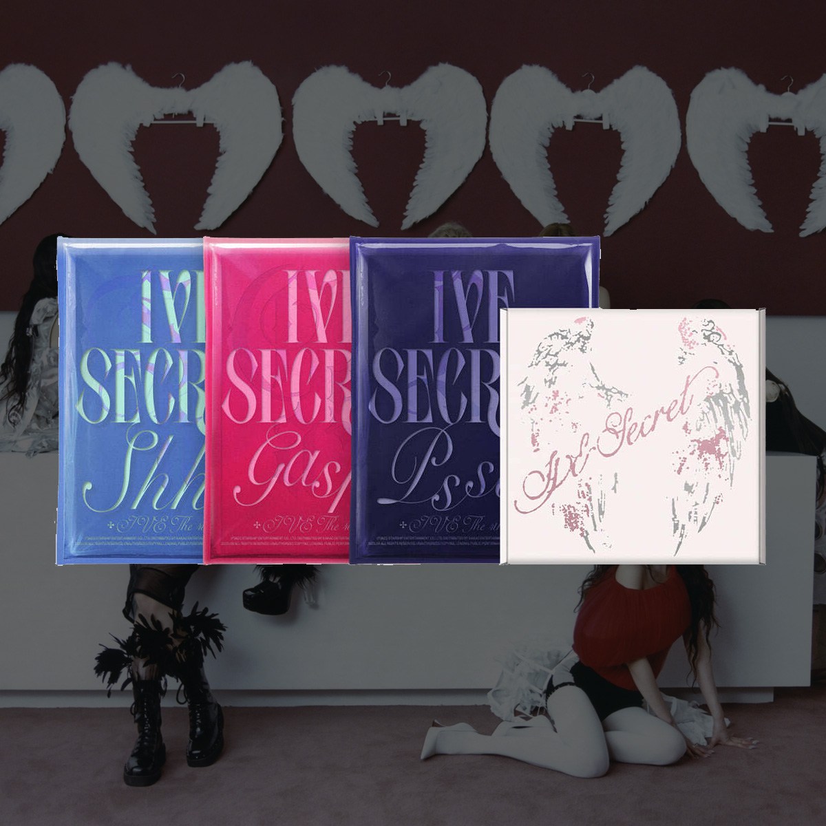 홀로그램 슬리브 증정 (스타포카마켓) 아이브 IVE 미니4집 앨범 시크릿 SECRET 10,200원