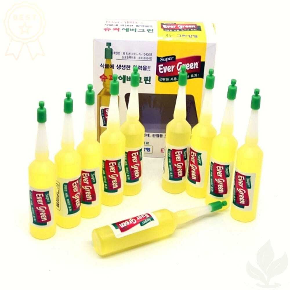 슈퍼 에버그린 앰플 36ml 10개입 식물 영양제 액체 비료 4,300원