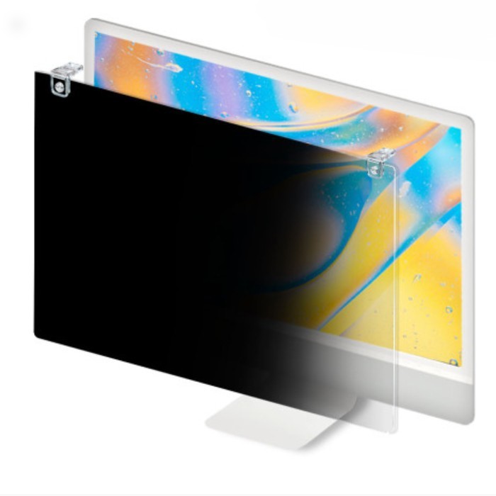 모니터 사생활 보호필름 보안필름 클립형 가리개 [LG정품 원단 필터 프라이버시 정보 보호 보안기], 1개, 27인치 110,080원