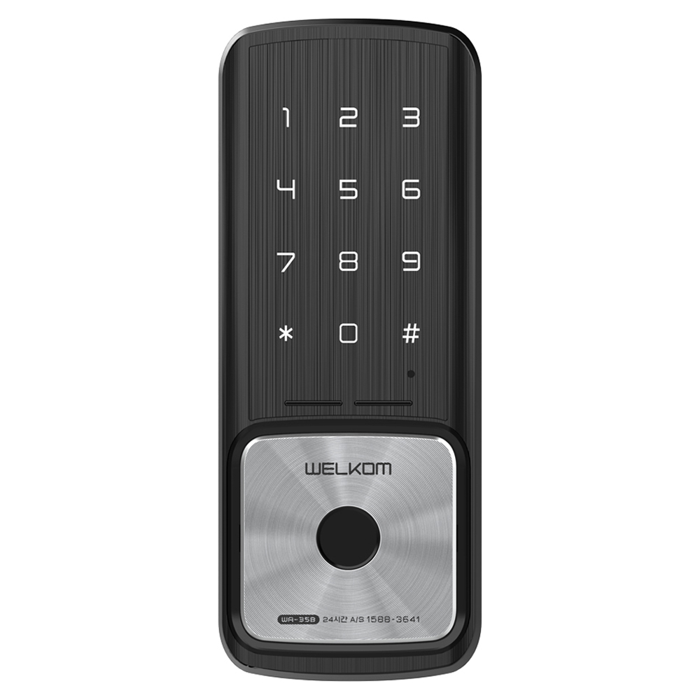 솔리티 웰콤 샷시문 전용 지문인식 디지털 도어락 107,500원