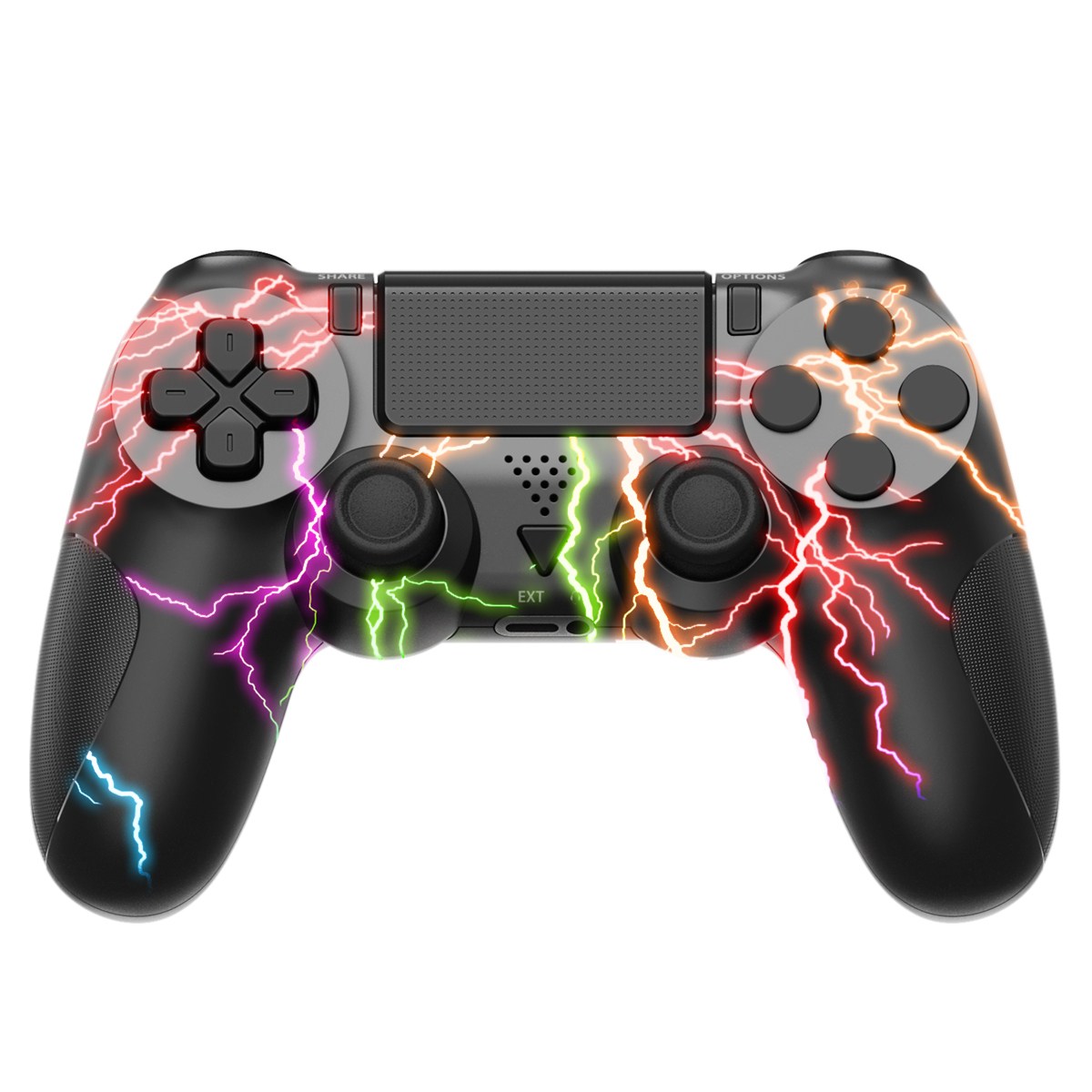 CHEREEKI PS4 무선 컨트롤러 홀 효과 조이스틱 이중 진동 컨트롤러 PS4/PS4 Slim/PS4 Pro 와 호환, 1개 24,800원