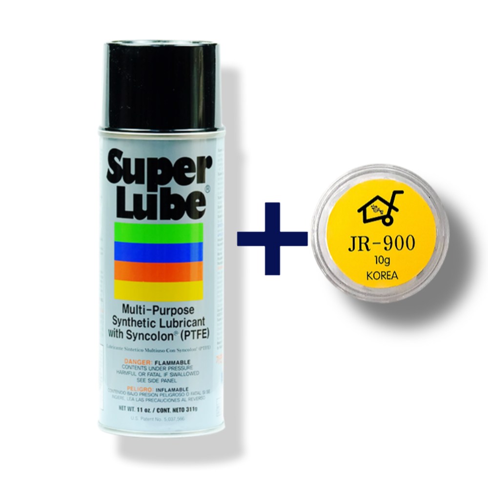 집에다드림 슈퍼루브 테프론 구리스 내열 고온 키보드 윤활 방청 소음 기계 저음 그리스 (스프레이)+실리콘 구리스 JR-900 9,900원