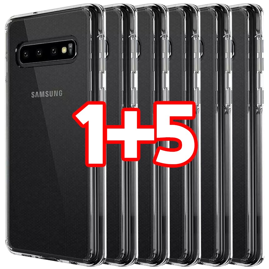 벌크온 1+5 갤럭시 S10 슬림 투명 젤리 소프트핏 기본 케이스 7,580원