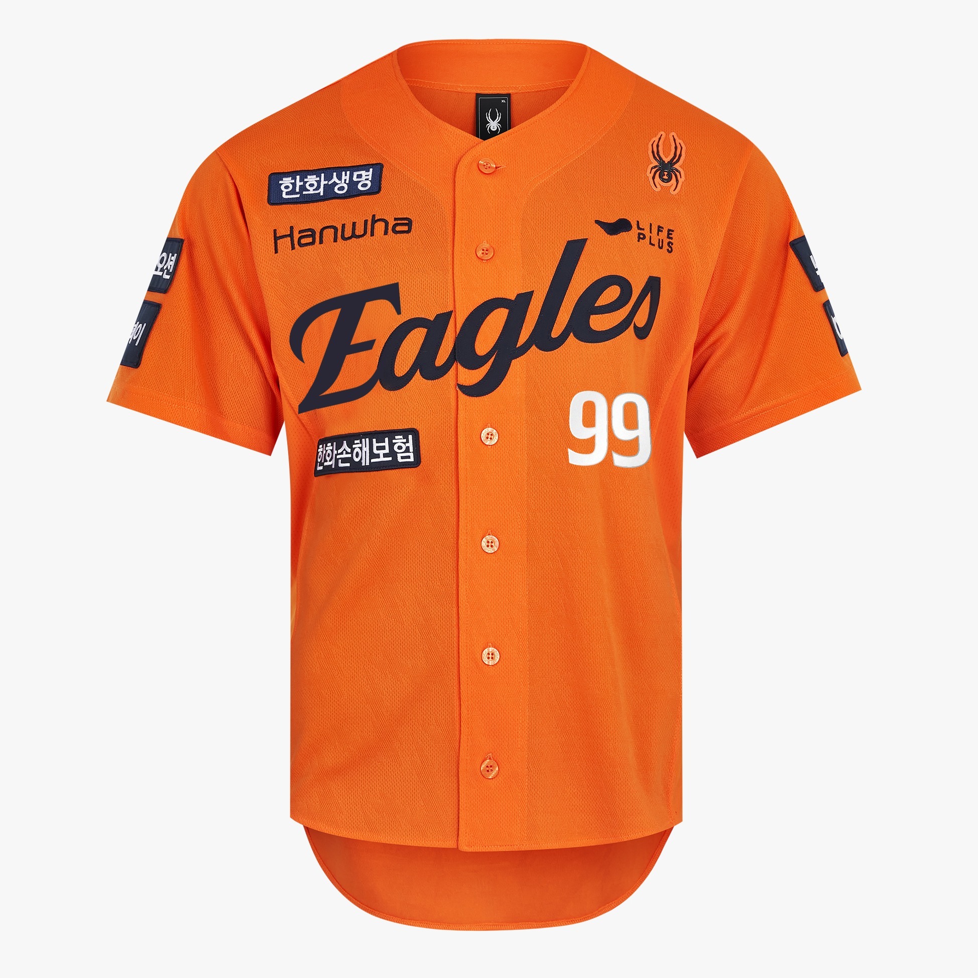 스파이더 한화이글스 25년 어센틱 홈 유니폼 티셔츠 155,930원