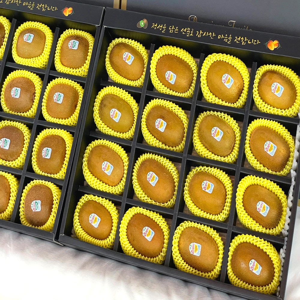 땡구네밥상 제스프리 공식 (뉴질랜드) 골드키위 선물세트 특대과 보자기 증정 비타민C 가정 추석 명절선물세트 프리미엄 과일, 1세트, 골드키위 선물세트(특대과 / 16개입) 보자기 포장 83,900원