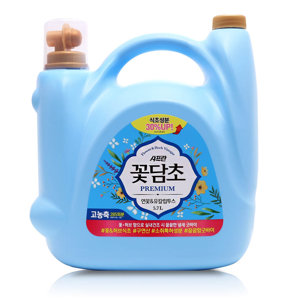 샤프란 꽃담초 연꽃 유칼립투스 코스트코 고농축 대용량 섬유유연제 리필, 5.7L, 1개 13,660원