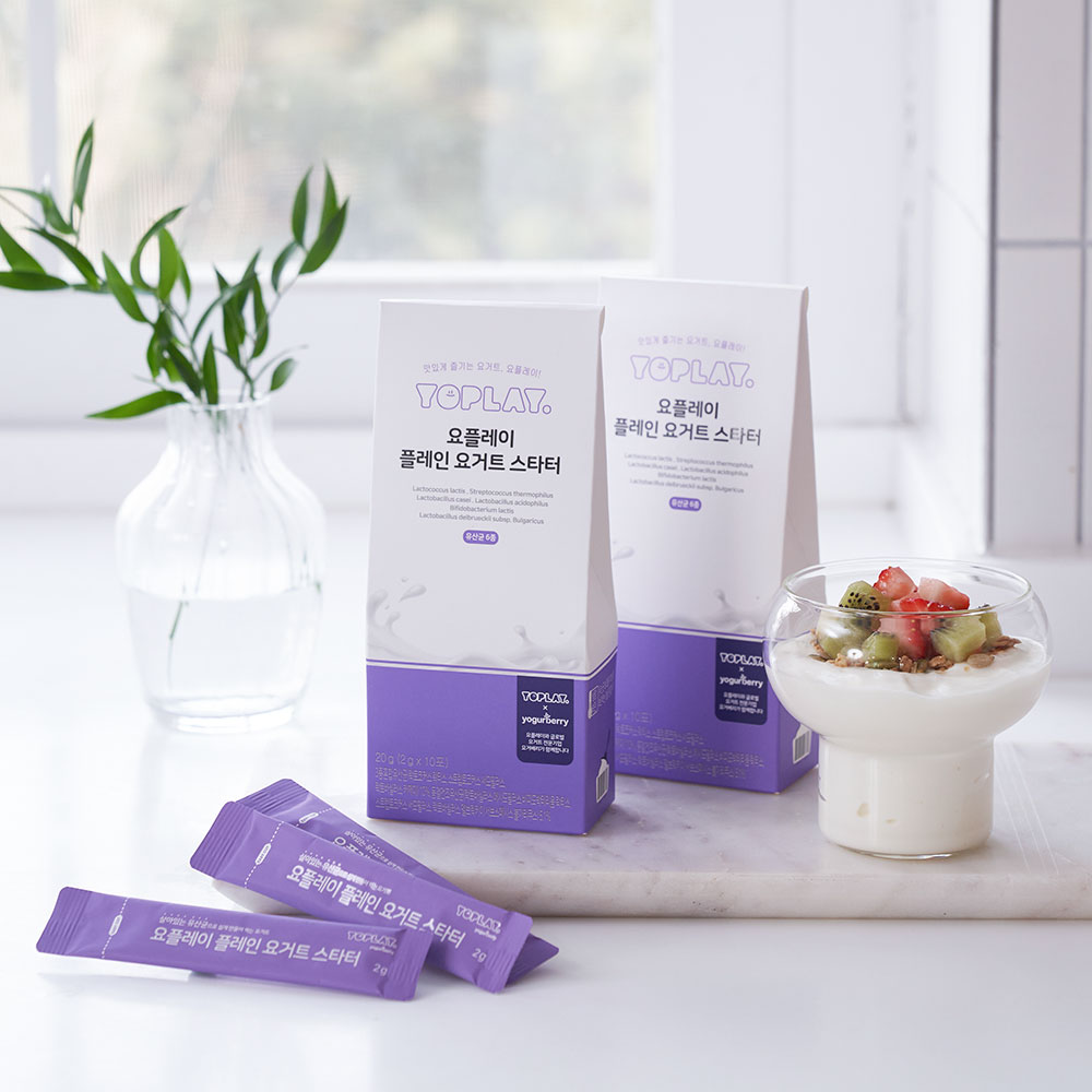 휴럼 요플레이 플레인 요거트 스타터 파우더, 1박스, 20g 9,900원