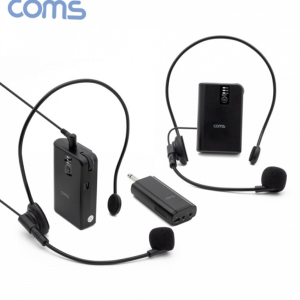 uhf 무선 마이크 강의용 헤드셋 듀얼 무선 핀 마이크 송수신기 스피커 클립형 작은 음성 머리 증폭 출력 173,290원