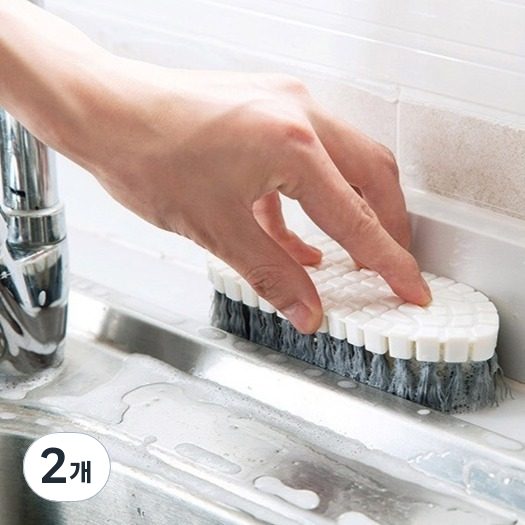 피앤케이 휘어지는 화장실 욕실 청소솔 다용도 틈새 브러쉬 11,200원