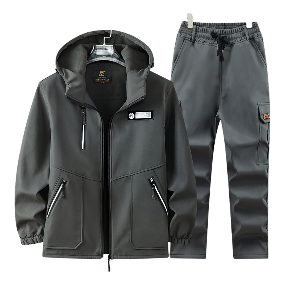 ANYOU 겨울 남자 방한복 방풍 방수 기모 상하의 세트 아웃도어 따듯한 보온 작업복 AW-04 29,900원